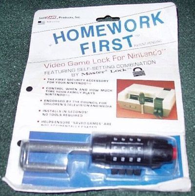 Homework First candado NES