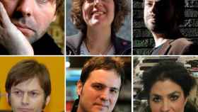 Image: Seis autores en busca de otro mundo editorial