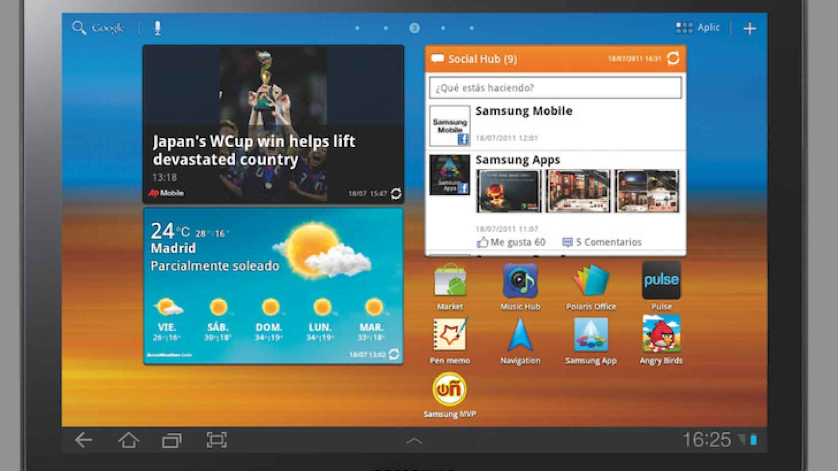 Análisis a fondo de la Samsung Galaxy Tab 10.1 – Pura tablet android
