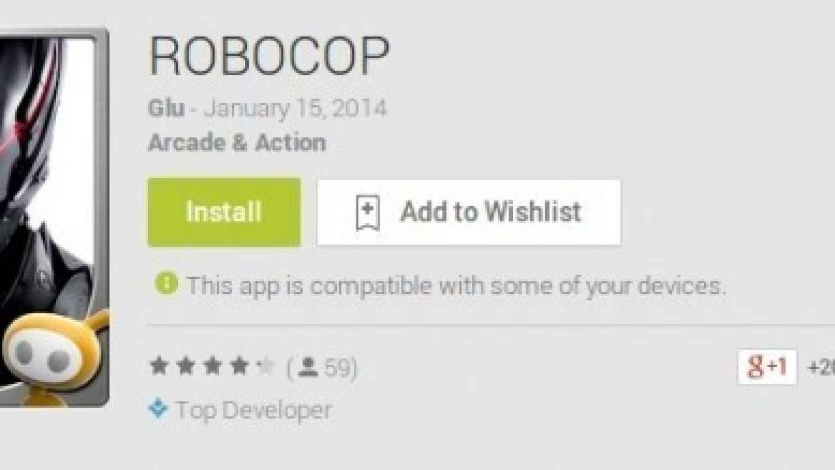 Robocop ejerce su ley en su nuevo juego de acción para Android