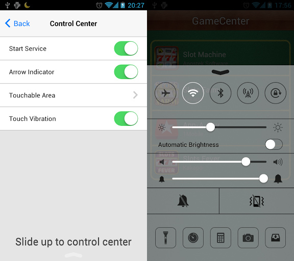 Control Center: La potencia de tu Android con estilo iPhone