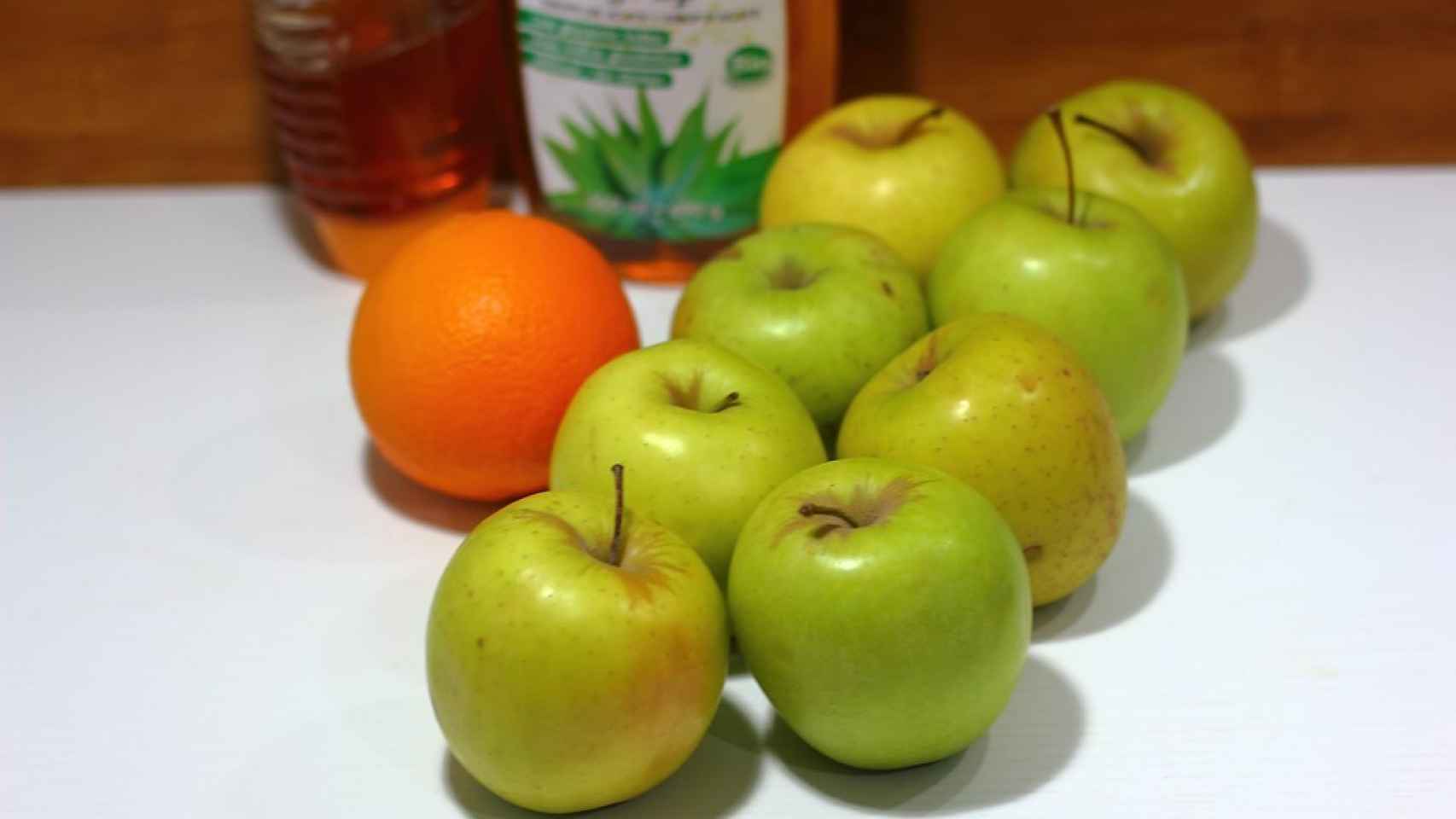Compota de manzana rápida Ingredientes