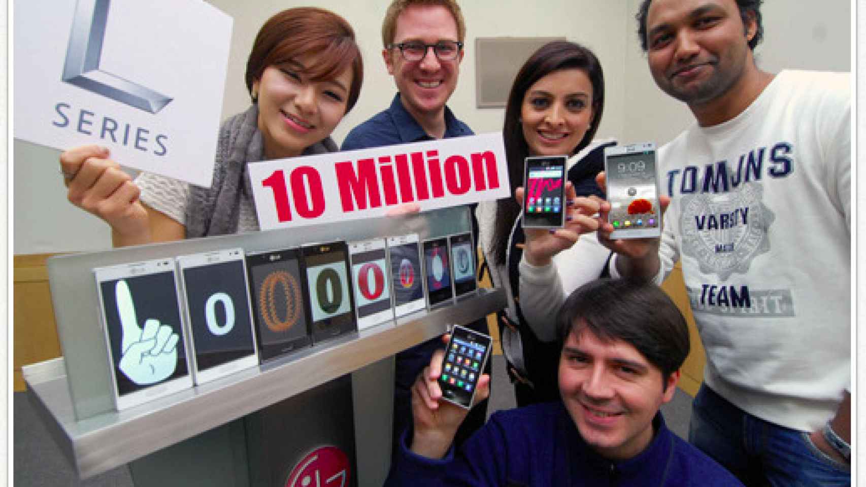 LG vuelve a la senda del éxito y consigue vender 10 millones de L-Series