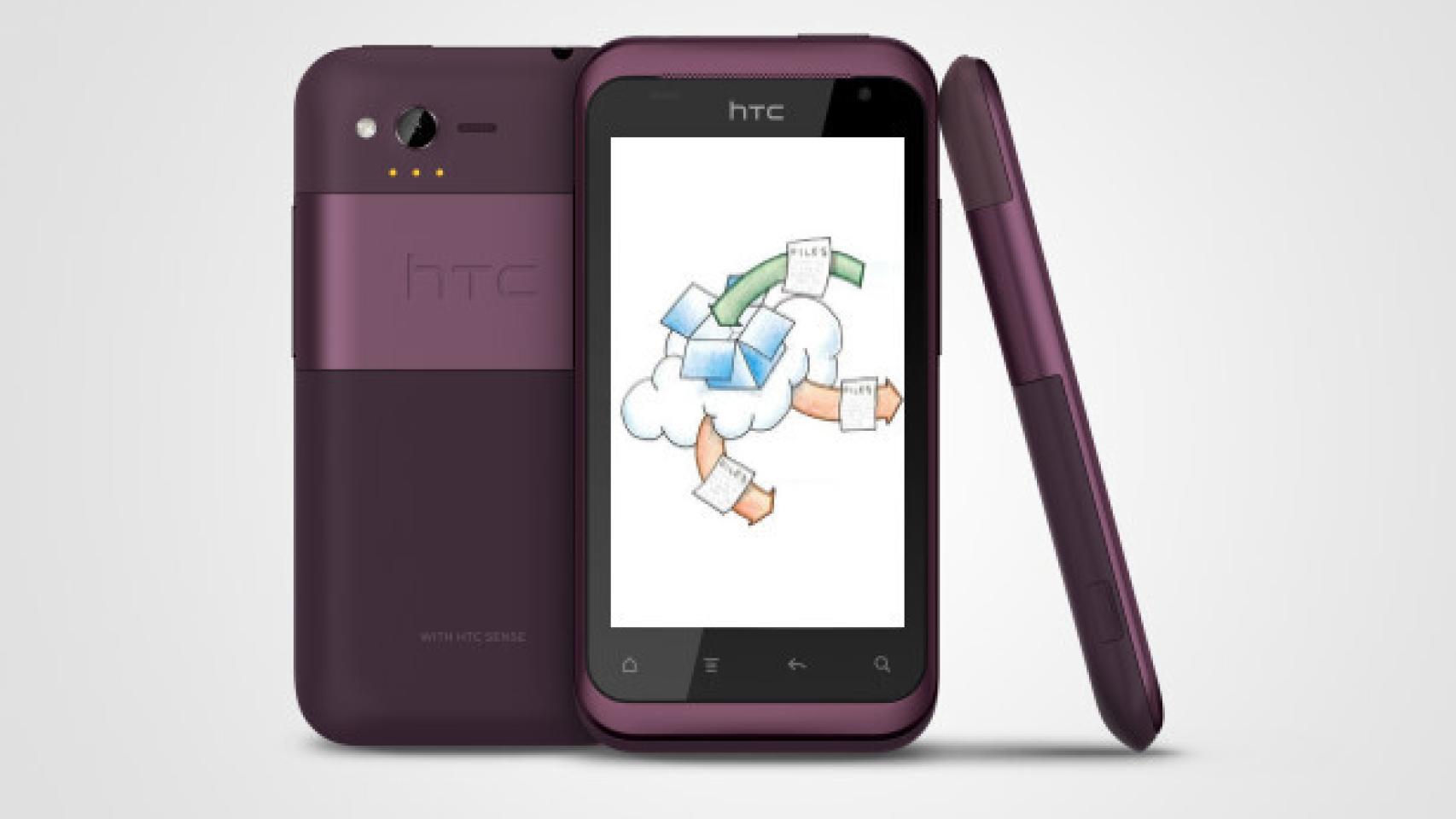 HTC anuncia un acuerdo con Dropbox y ofrecerá 3Gb de espacio extra a sus usuarios