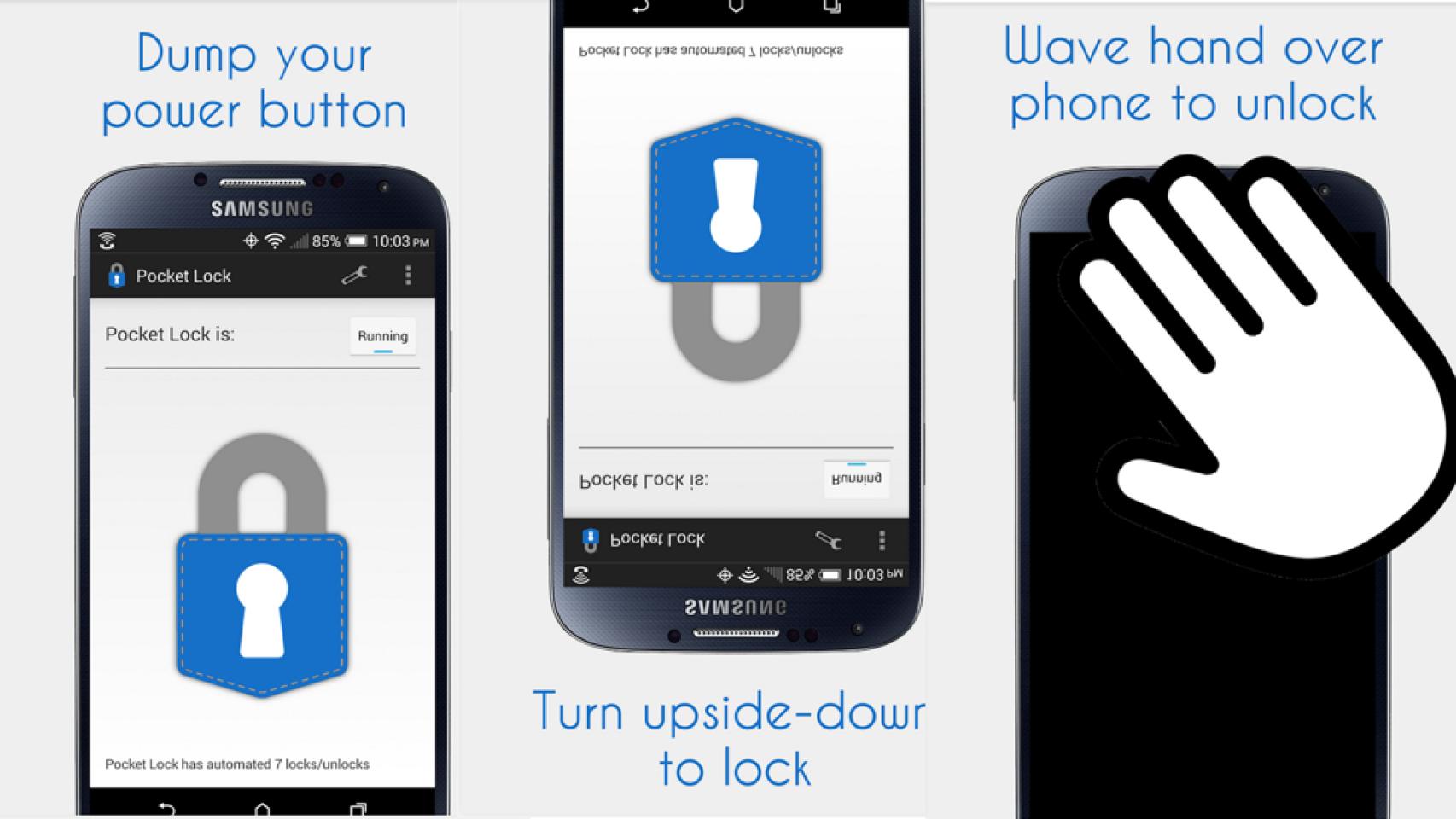 Desbloquea tu Android automáticamente al sacarlo de tu bolsillo con Pocket Lock