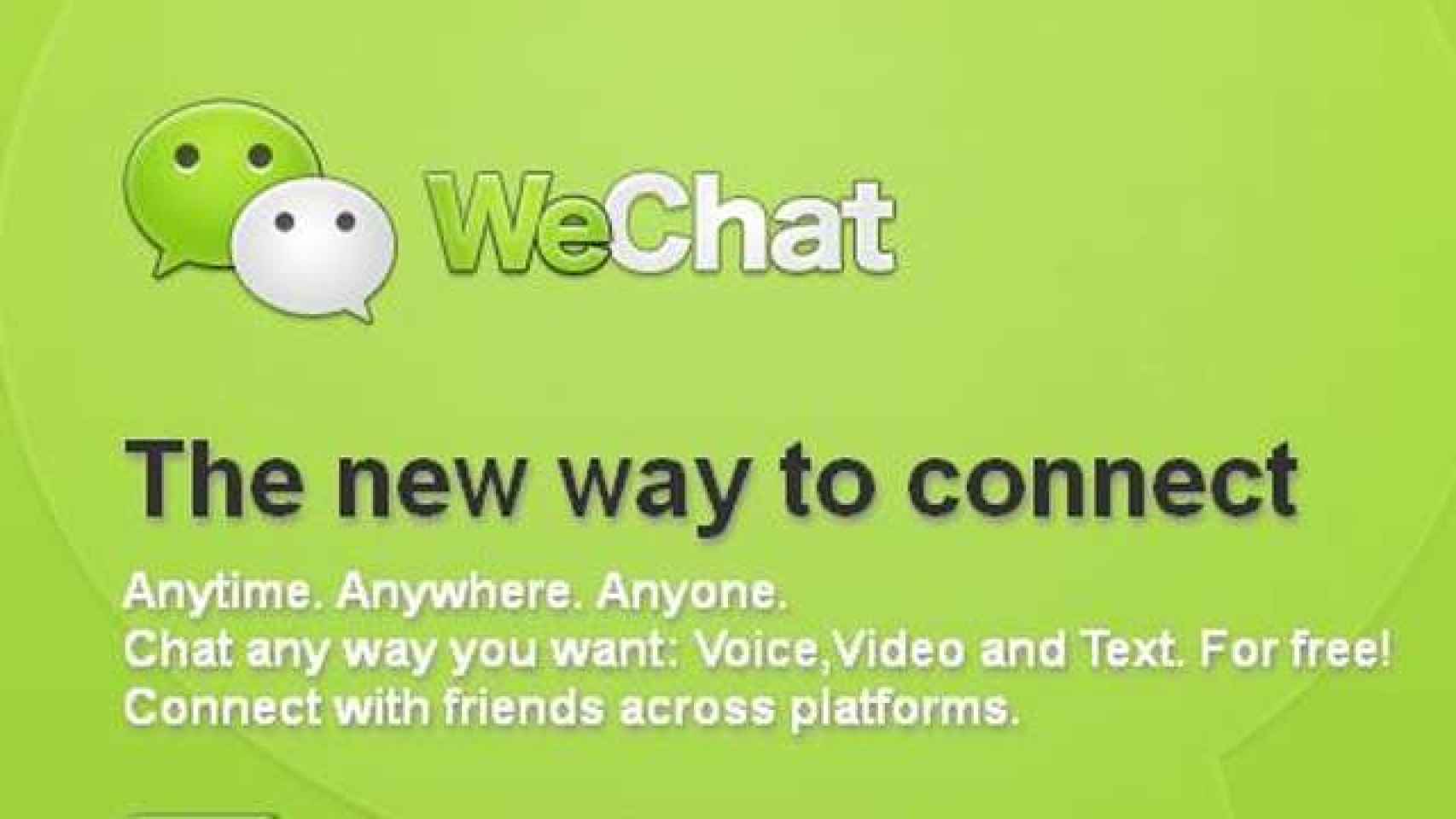 WeChat: Una mezcla perfecta entre Whatsapp, LINE, Viber y KIK