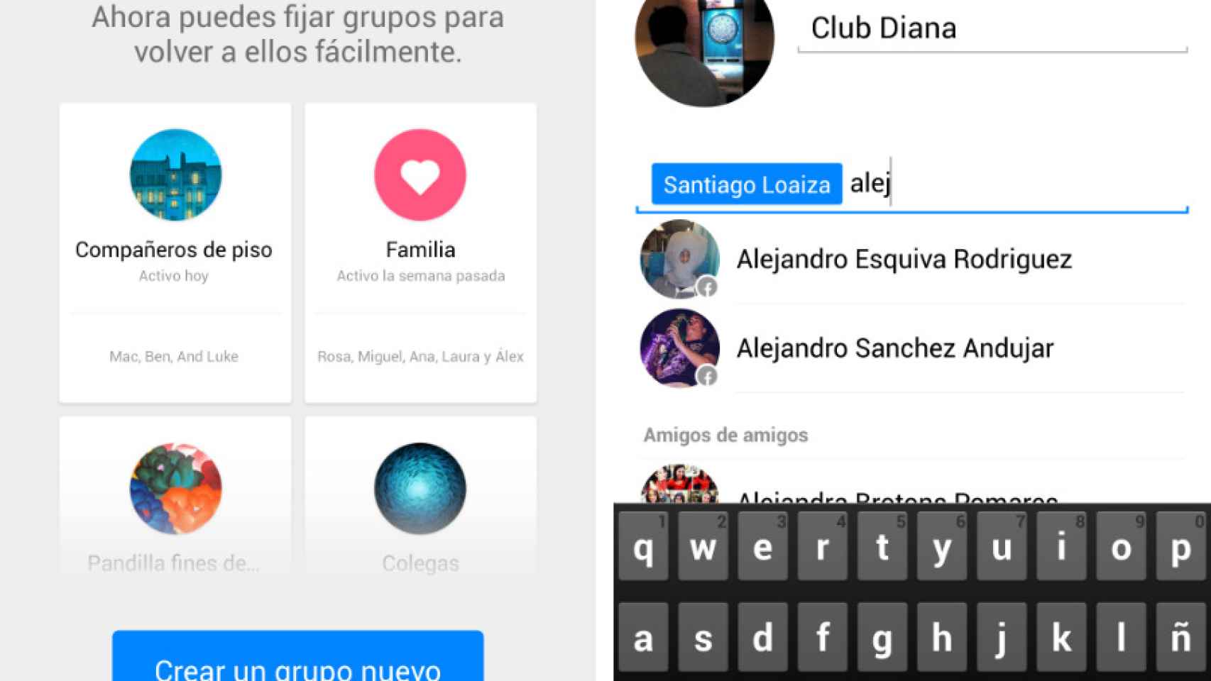 Facebook Messenger Beta 4.0 ahora con grupos de chat, accesos directos y más