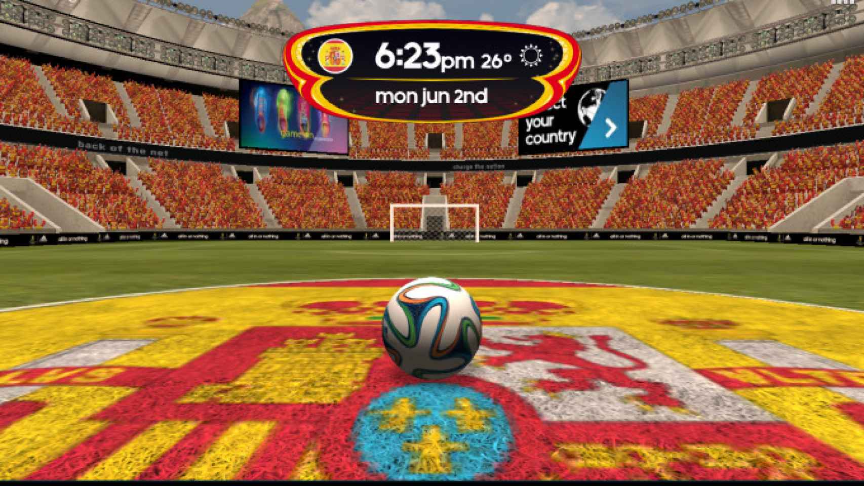 Los mejores iconos y fondos de pantalla para Android: Gel y ADIDAS 2014 FIFA World Cup
