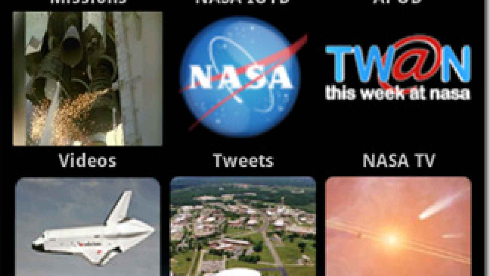 La aplicación oficial de la NASA para Android
