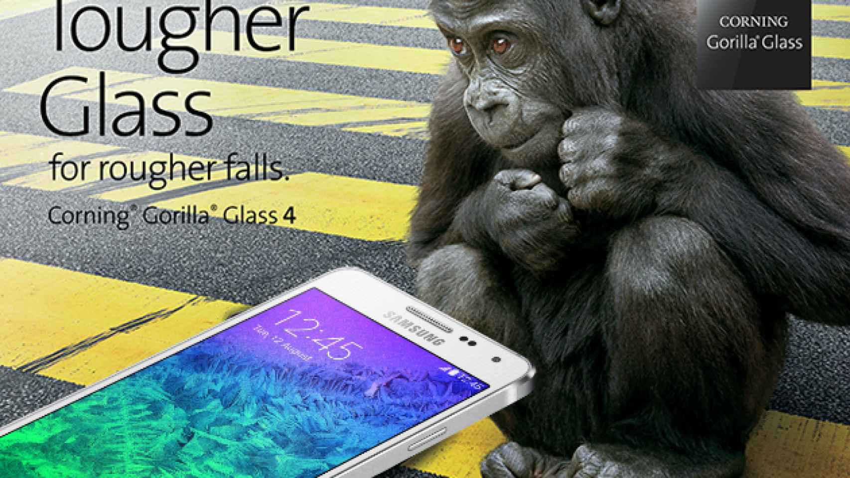 El Samsung Galaxy Alpha es el primer smartphone con protección Gorilla Glass 4