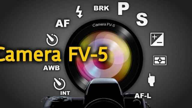 La cámara de fotos profesional para Android: FV-5