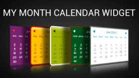 My Month Calendar Widget: Un colorido y muy efectivo widget de calendario