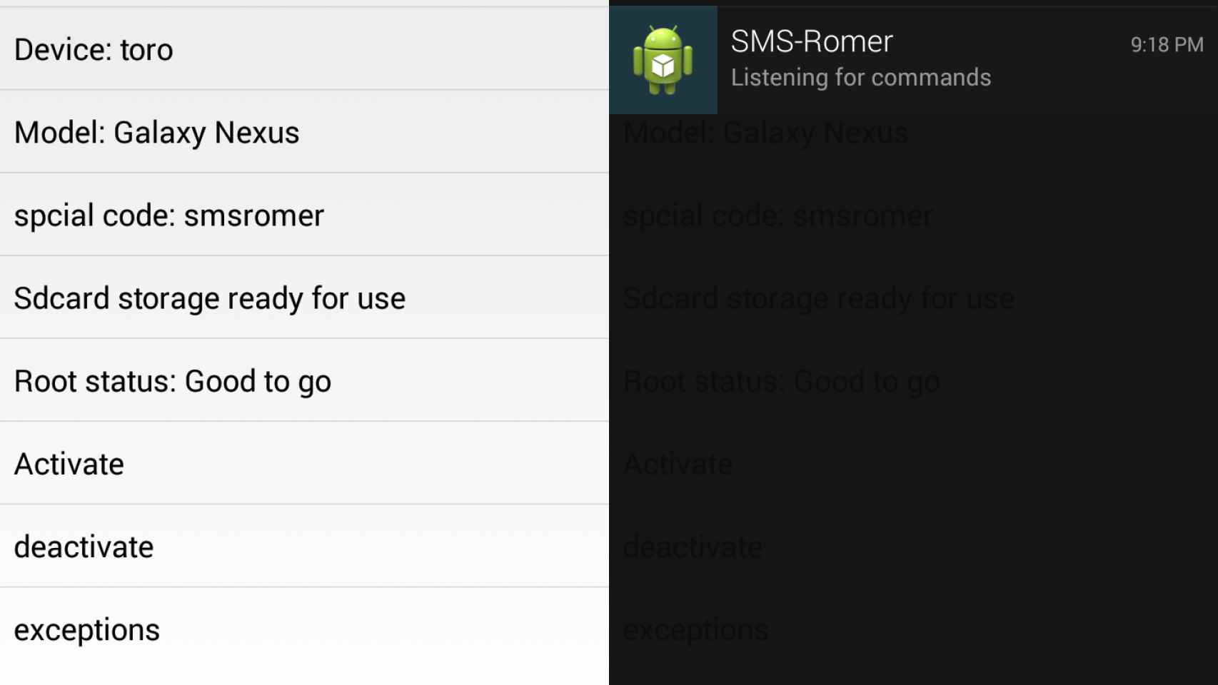 SMS ROMer, flashea CyanogenMod a través de mensajes de texto