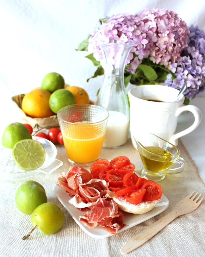 Un desayuno saludable.  Cocinillas_10759017_115951353_816x1024