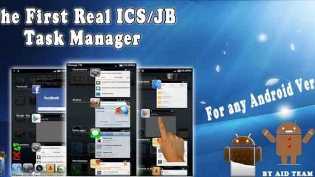 ICS Task Manager: Disfruta de la multitarea de Ice Cream Sandwich en cualquier Android