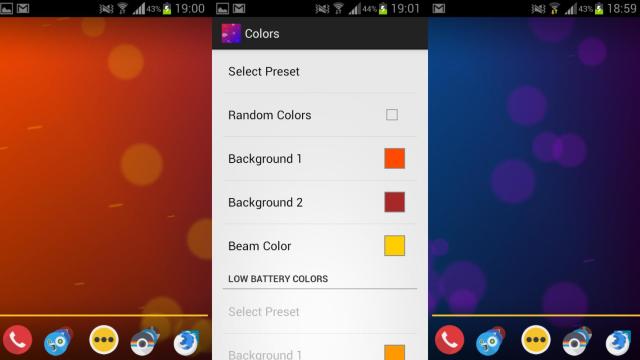 Personaliza tu fondo animado con Custom Beam LWP