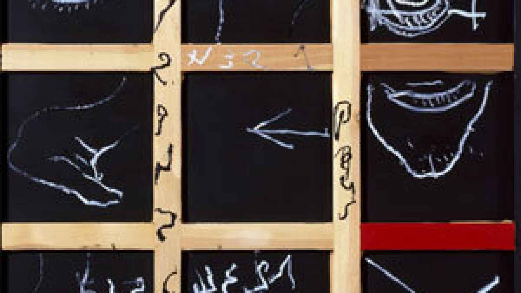 Antoni Tàpies: 'Encreuat', 2010