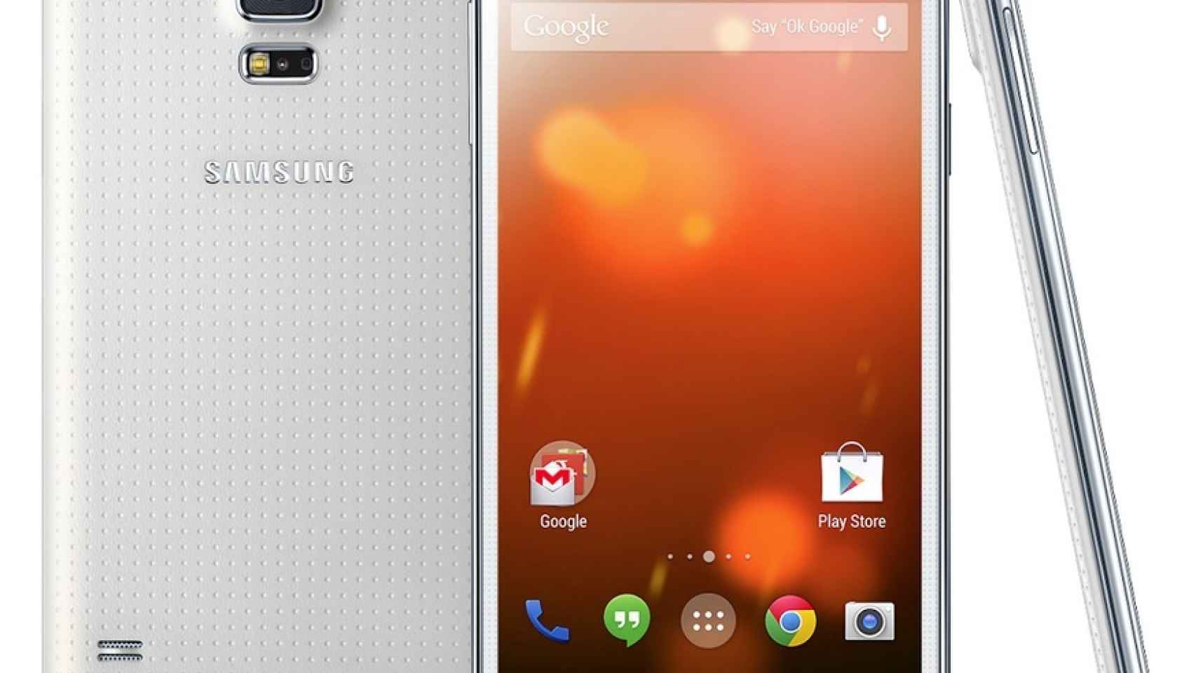 El Samsung Galaxy S5 Google Edition aparece temporalmente en Google Play y avisa de su llegada final