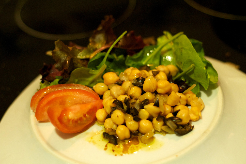 Ensalada de garbanzos