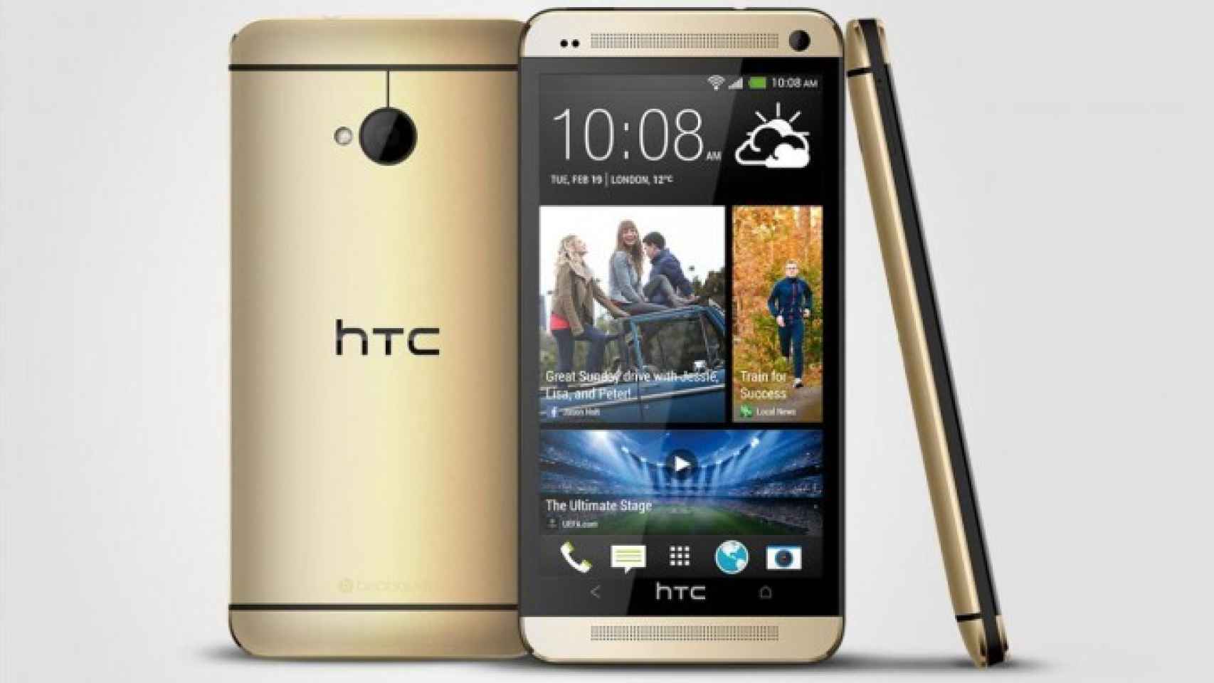 El HTC One dorado llega a Europa: Porque «Gold is Best»