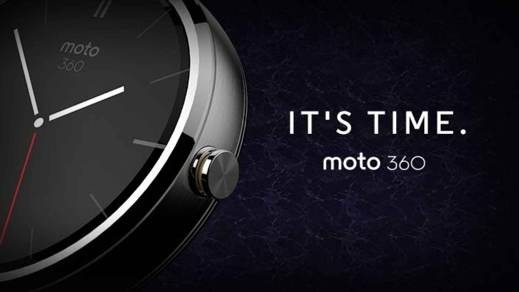 Moto 360, el reloj inteligente de Motorola con Android Wear se presenta al mundo