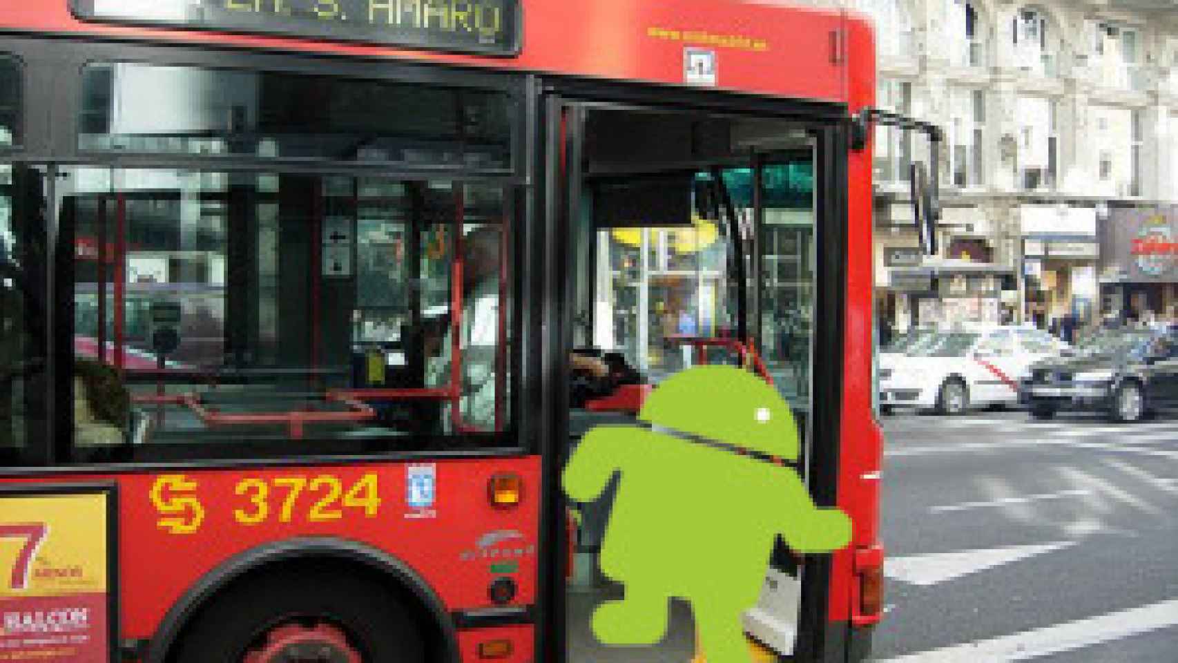 Android y el transporte público