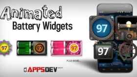 Los mejores widgets para consultar la batería con Animated Battery Widgets