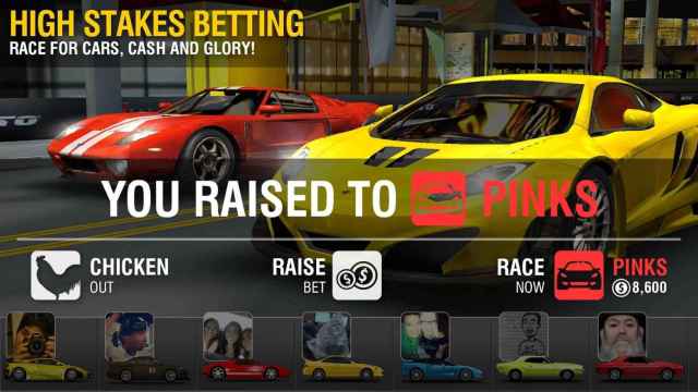 Racing Rivals, el popular juego de carreras ya disponible en Android