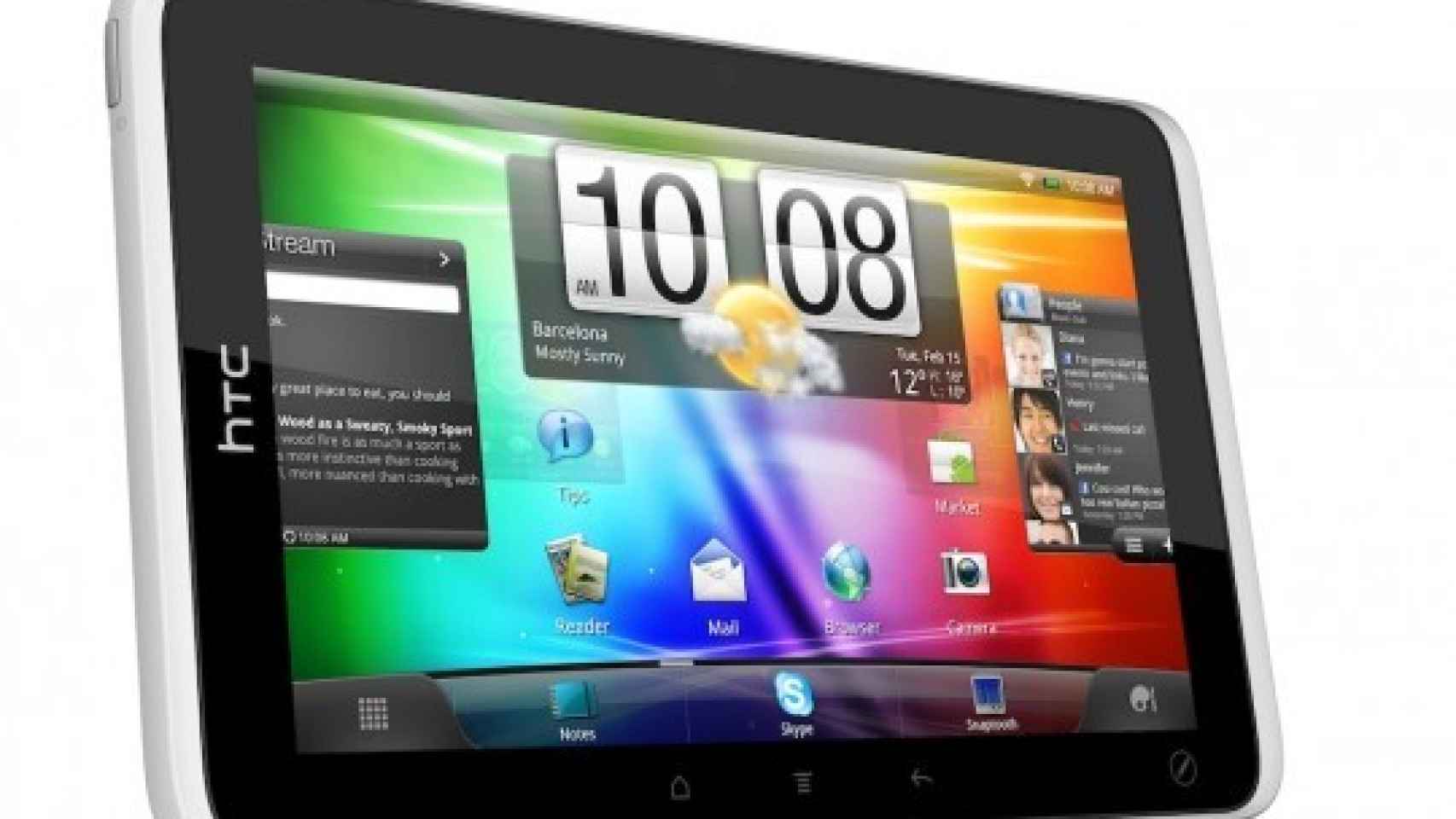 MWC 2011: HTC presenta la Tablet Flyer de 7″