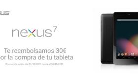 Nexus 7 2012 de 32GB por 169€ y modelo 3G por 239€ gracias a una promoción de Asus