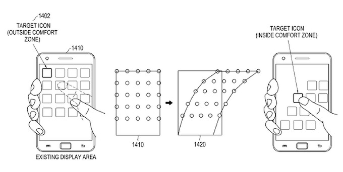 Samsung patenta usar el celular como puntero