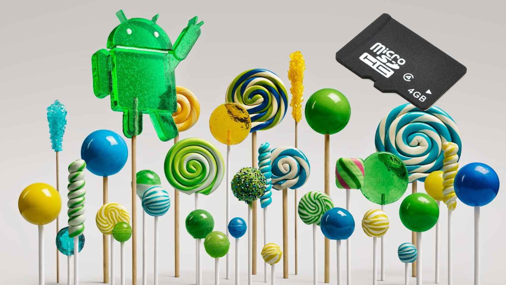 Android 5.0 Lollipop vuelve a permitir editar cualquier archivo de la microSD