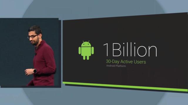 Android presume de números: 1000 millones de usuarios activos, y nuevos servicios