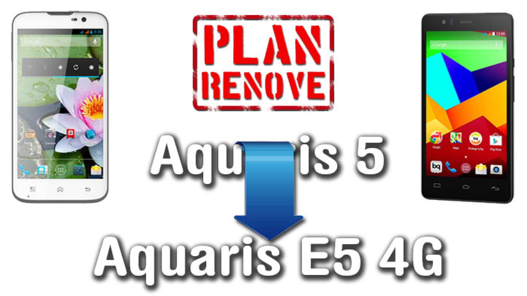 Plan renove: Consigue 70€ de descuento al comprar un bq Aquaris E5 4G