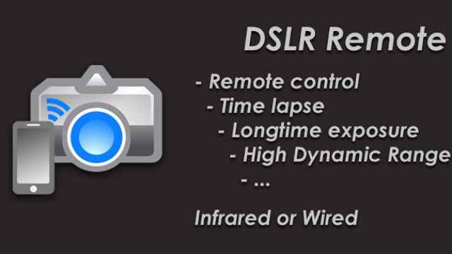 Usa tu Android como disparador remoto para tu cámara DSLR