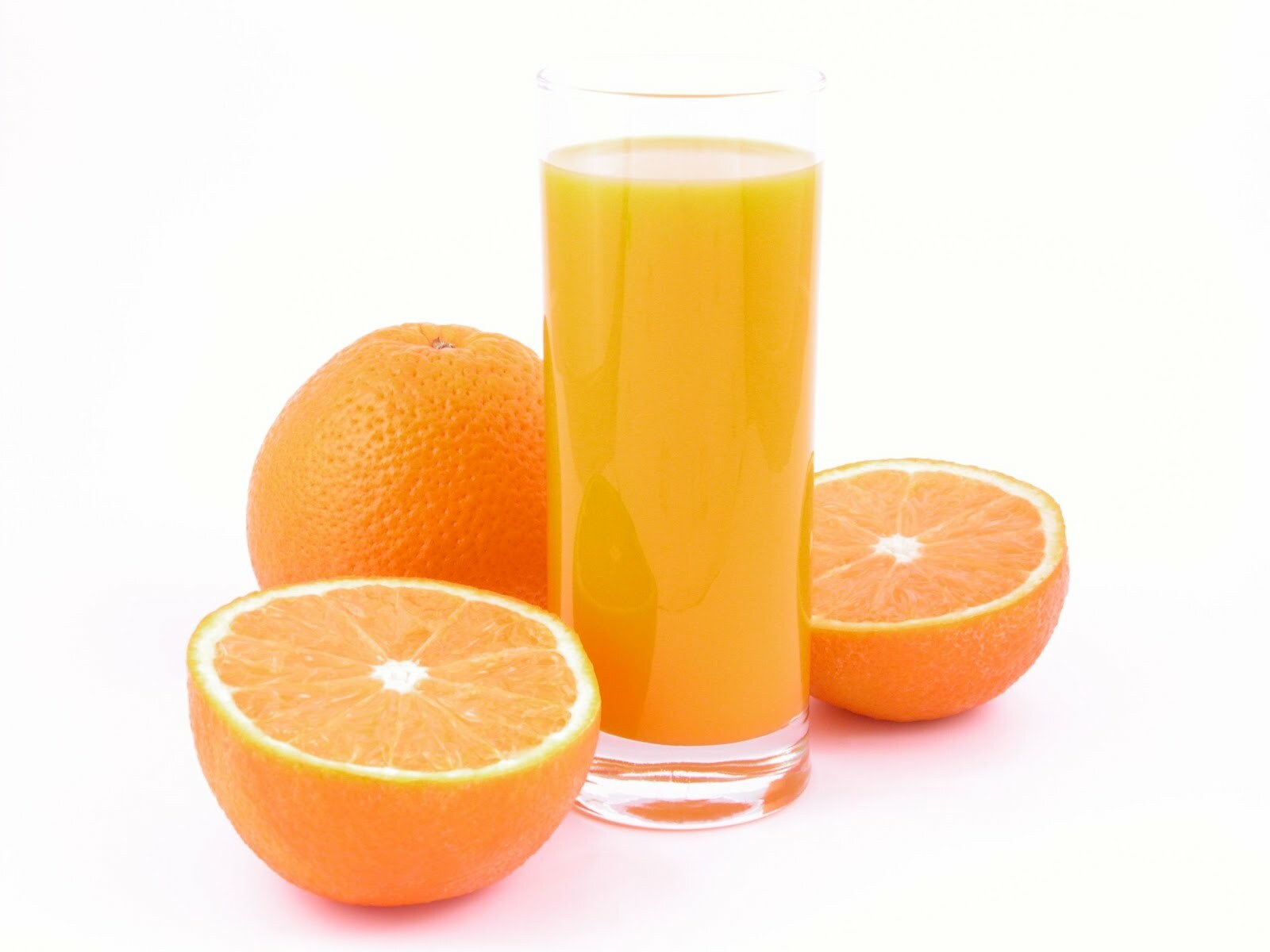 Naranja y zumo
