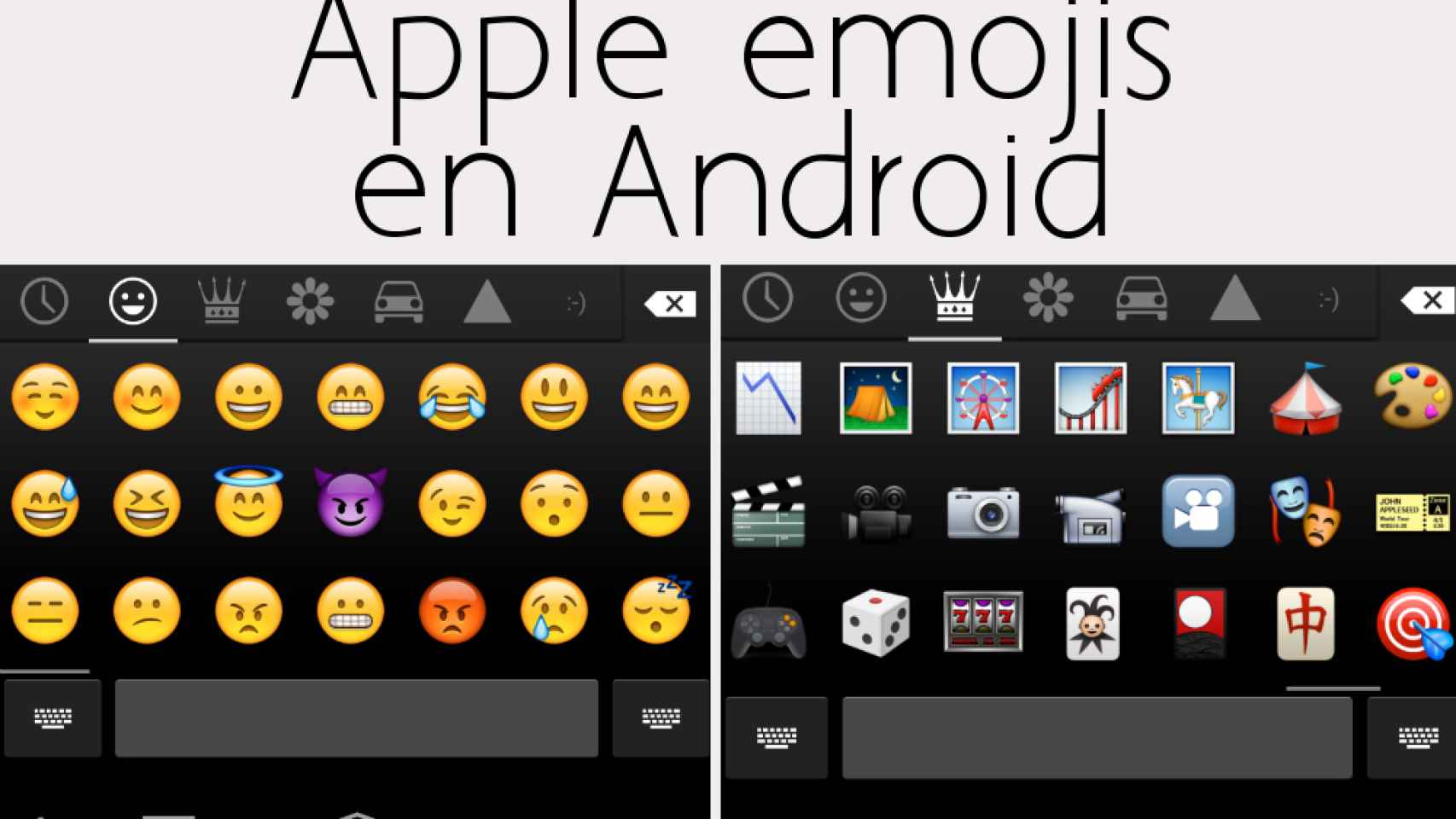 ¿Cómo tener los emojis de iPhone en Android sin root?
