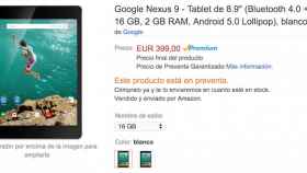 Google Nexus 9 ya disponible para comprar en preventa