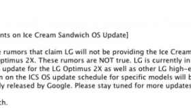 LG llevará Ice Cream Sandwich 4.0 a los 2X y otros Optimus (Reculando que es gerundio)