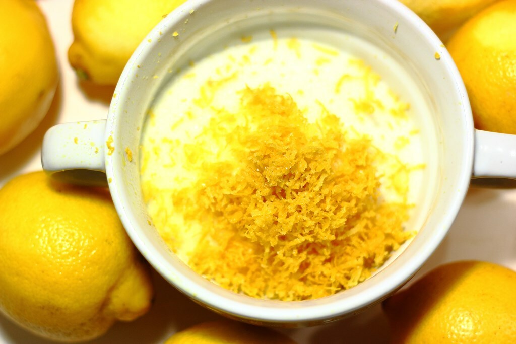 Azúcar con ralladura de limón