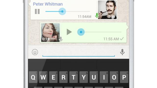 WhatsApp añade voz mediante Push to Talk