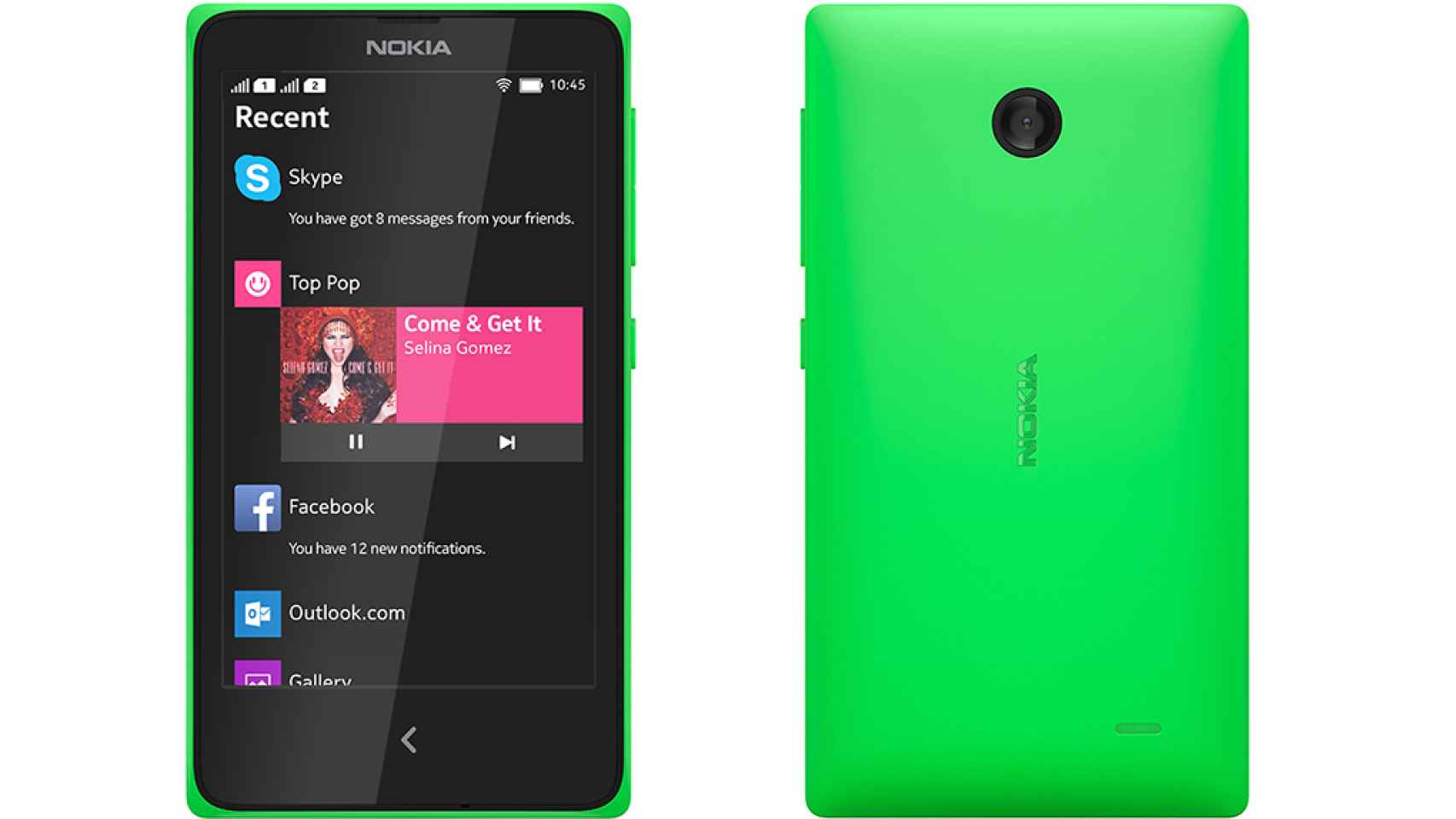 Nokia XL, 5 pulgadas de Nokia con Android