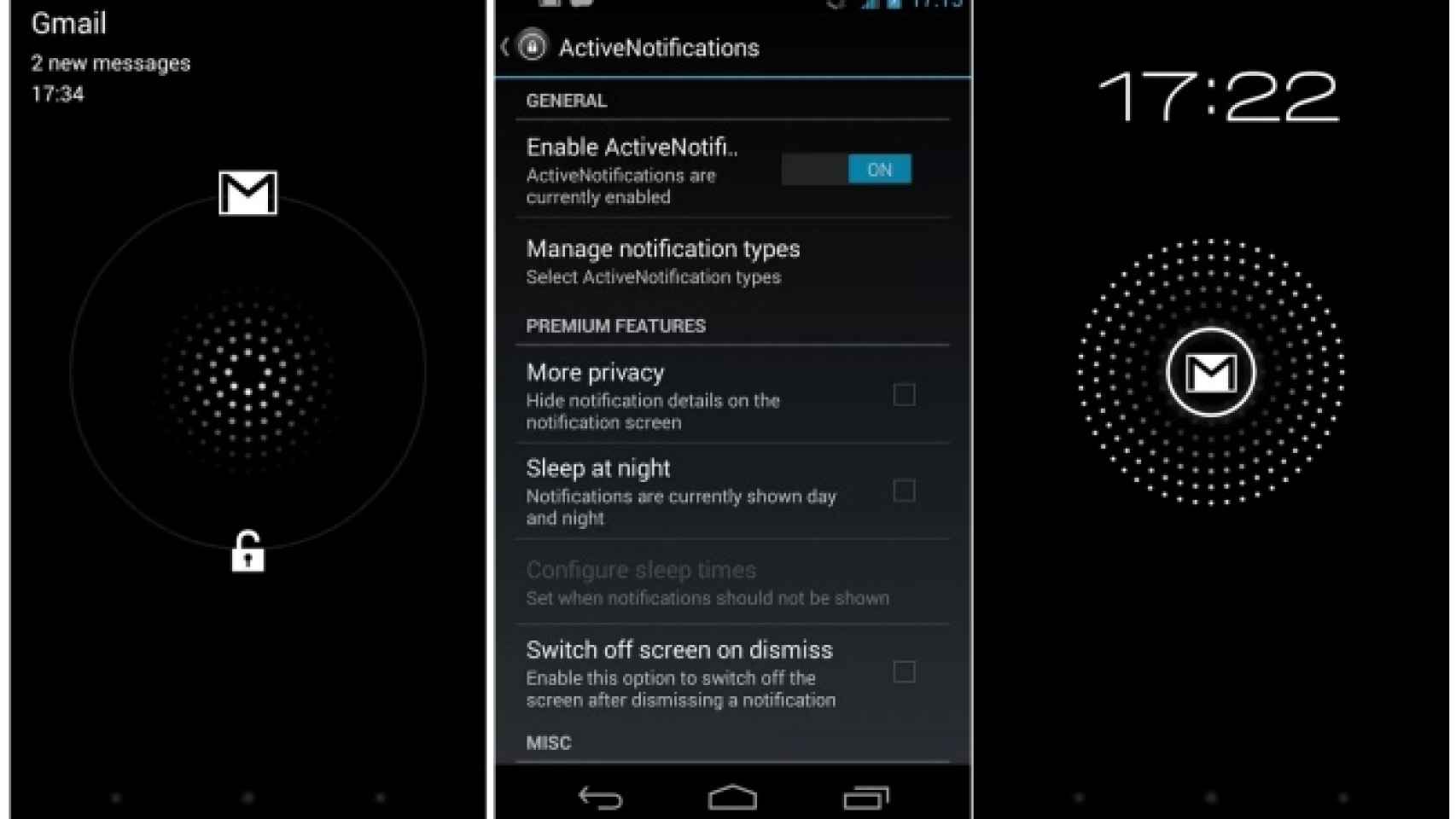 Active Display del Moto X en cualquier dispositivo con Android 4.3