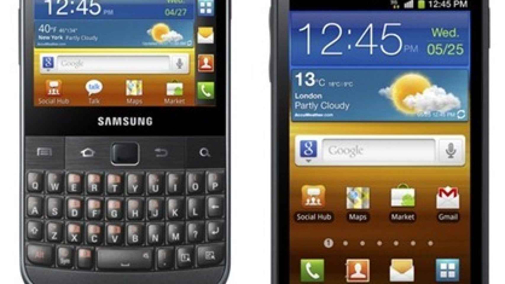 Samsung presenta la Nueva serie Galaxy: W, R, Y, Y Pro y M Pro