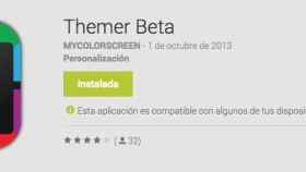 Themer Beta ya está disponible en Google Play