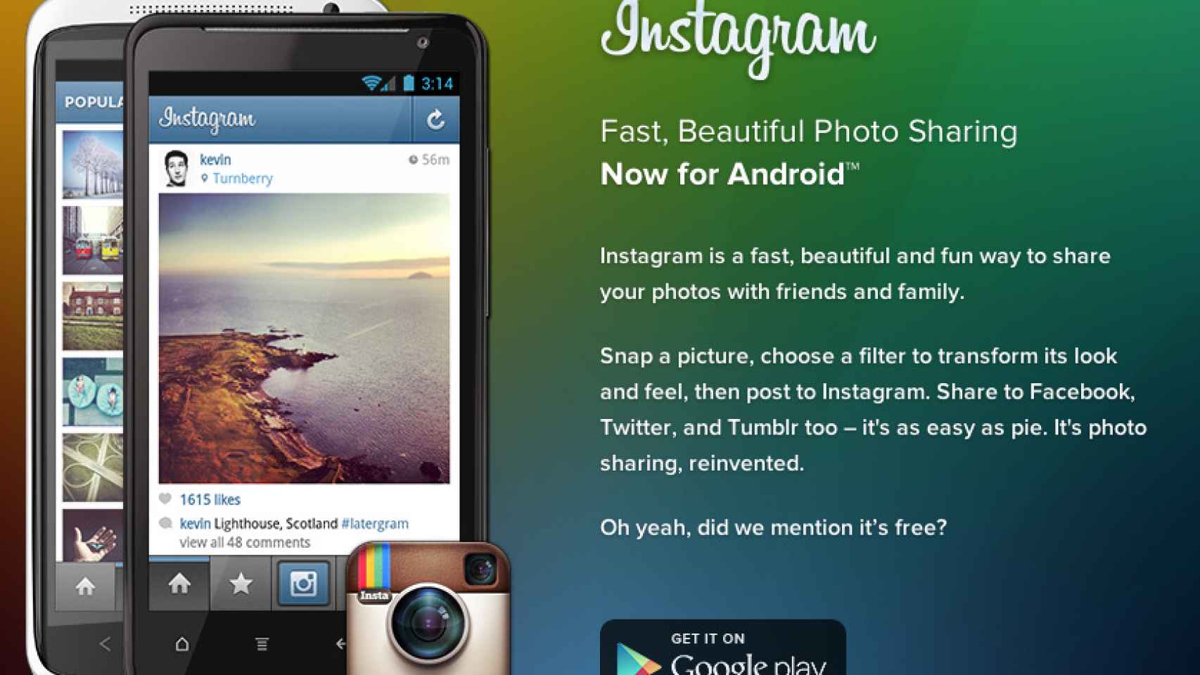 instagram para android