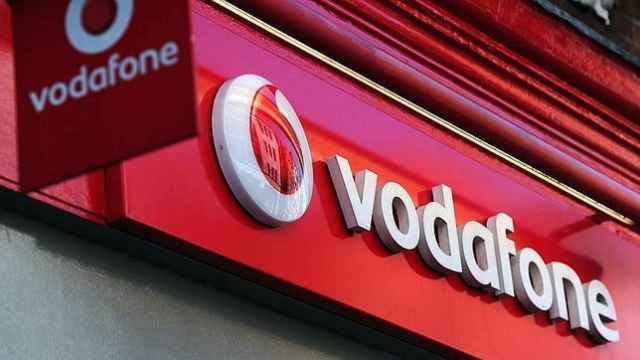 El logo de Vodafone en una imagen de archivo.