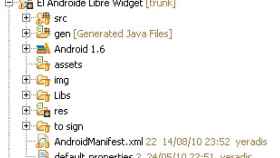 El Androide Libre: Making Off del Widget y la aplicación II