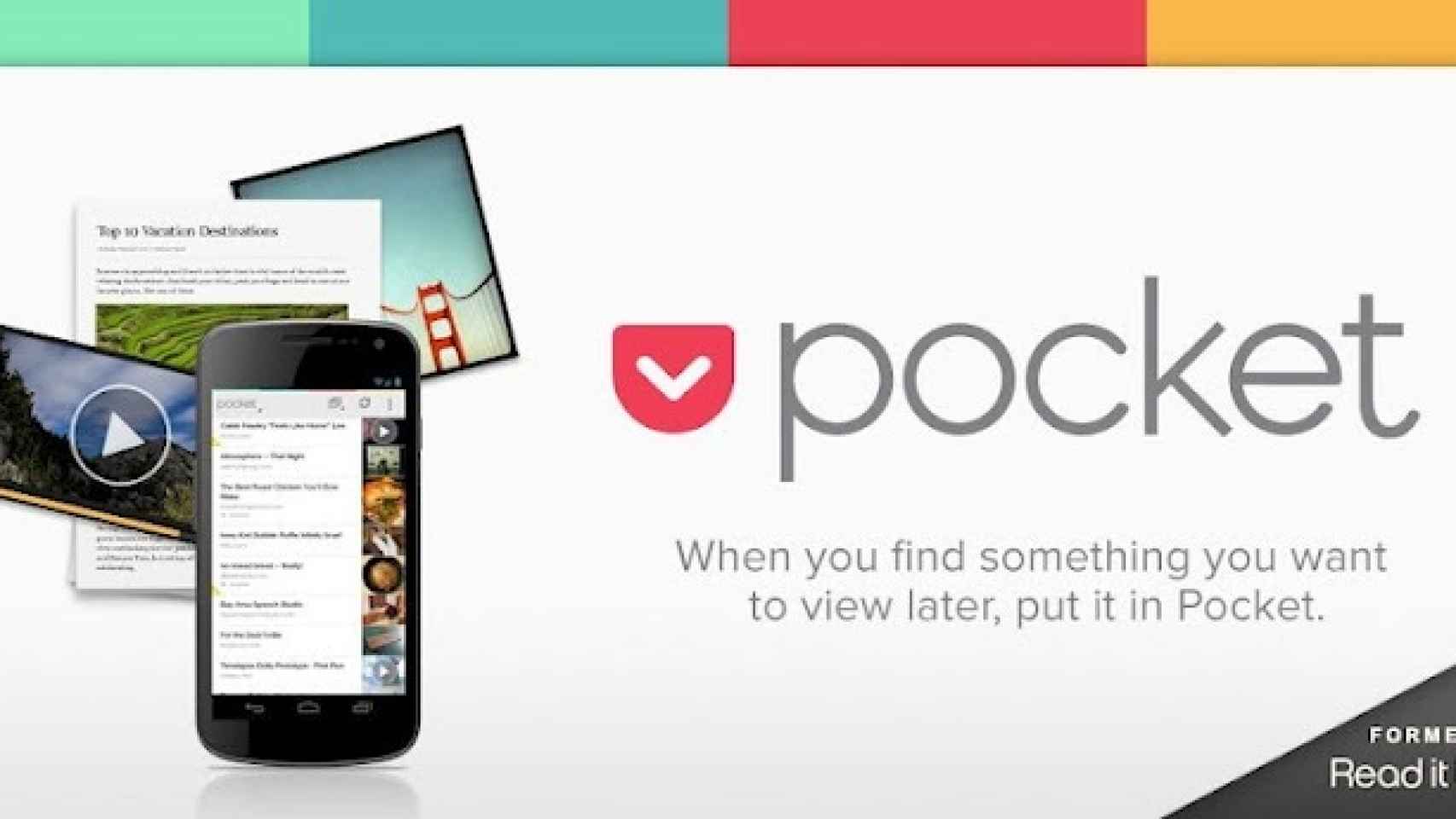 Read it Later ahora es Pocket: Totalmente renovado, gratis e imprescindible