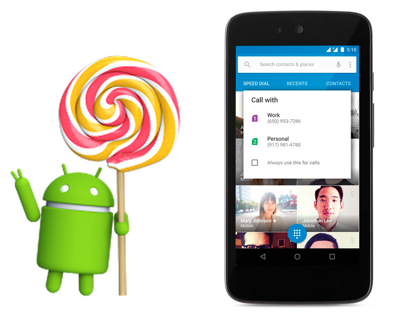 Android Lollipop permite controlar algunos ajustes por medio de voz